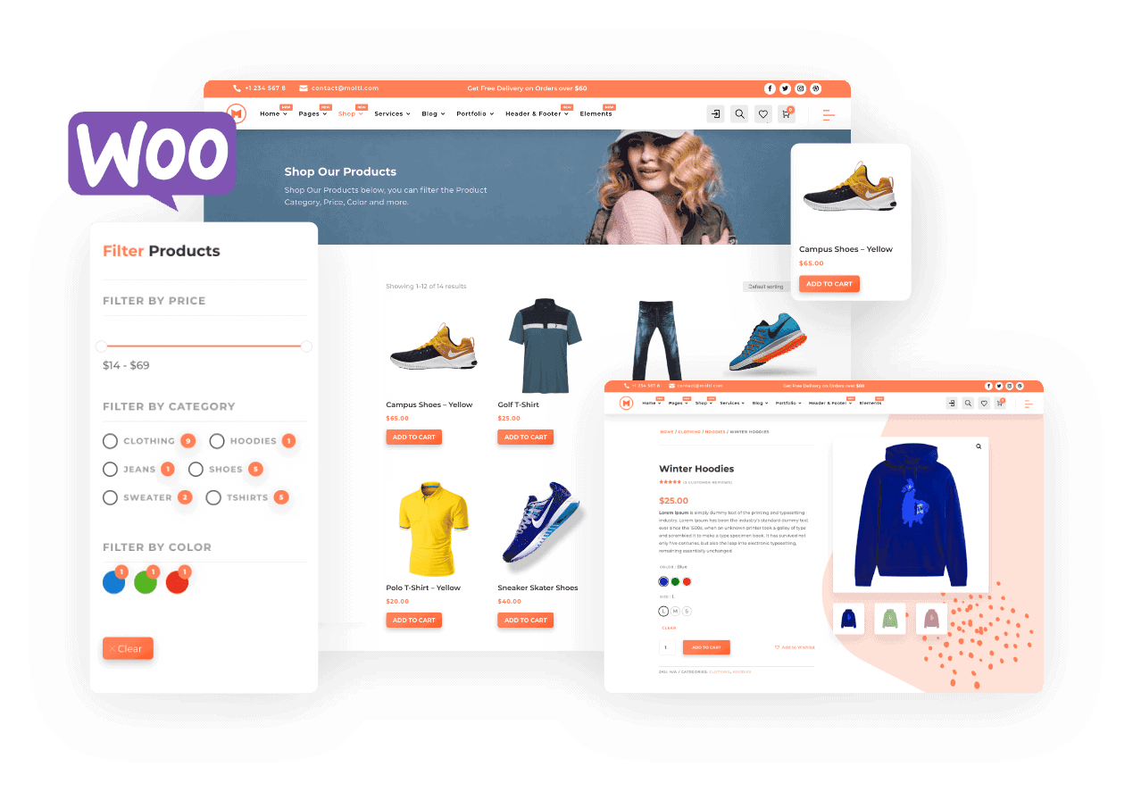 Molti - Woo Ready Flechas indicadoras de color negro sobre pared de hormigón